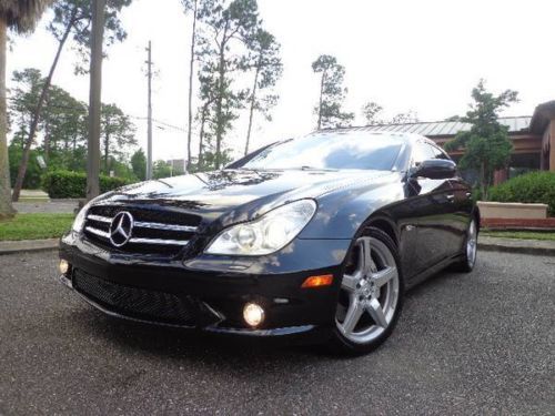 2009 black on black mercedes cls63 amg - mint condition
