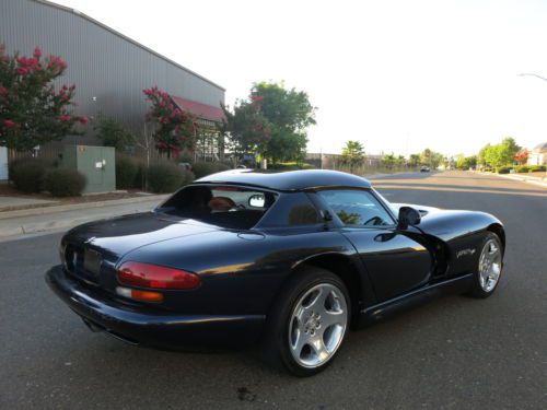 2001 dodge viper rt10 rt 10 low miles low reserve damaged wrecked rebuildable 01