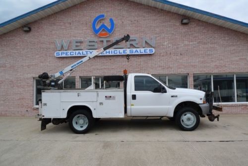 2004 ford f450 crane service utility truck