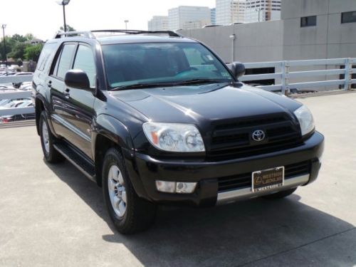 2004 suv used gas v6 4.0l/244 4-speed automatic w/od  rwd black