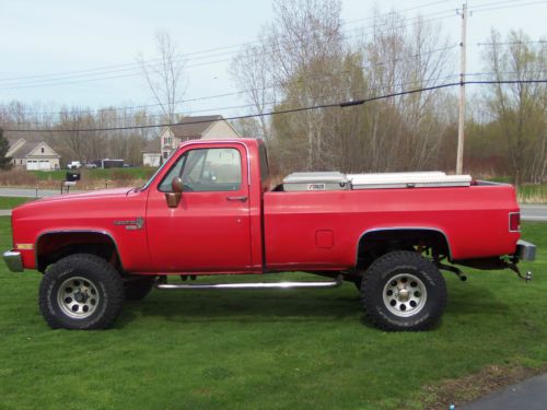 1986 chevy c/k 1500 4x4 custom deluxe