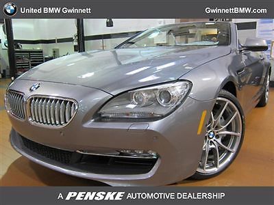 6 series bmw 650i convertible low miles 2 dr automatic gasoline 4.4-liter, 32-va