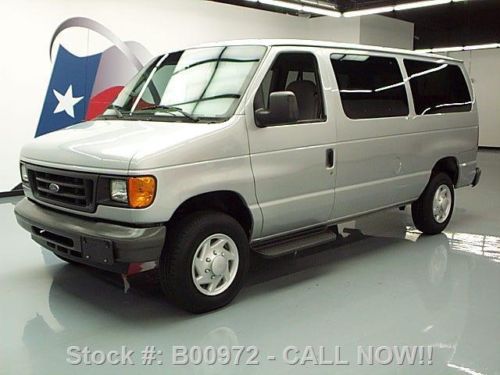2007 ford e350 5.4l v8 12-pass running boards 33k miles texas direct auto