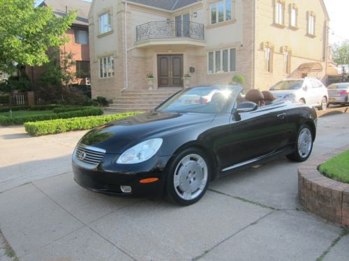2003 lexus sc430 coupe convertible 2-door 4.3l navigation fully loaded clean!