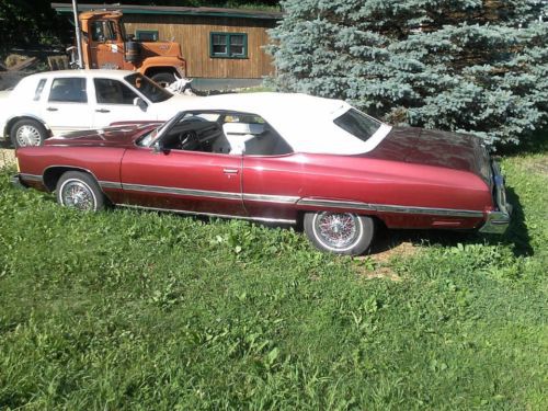 1974 chevrolet caprice classic convertible 2-door 6.6l