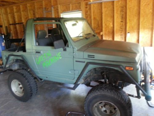 1987 suzuki samurai jeep 4x4 4wd lifted modified 87 - better than any atv utv !