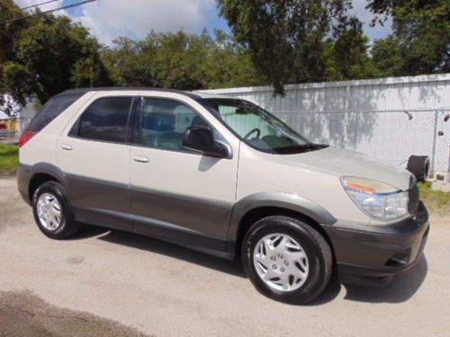 Outstanding buick rendezvous - clean 2 owner florida suv - accident free history