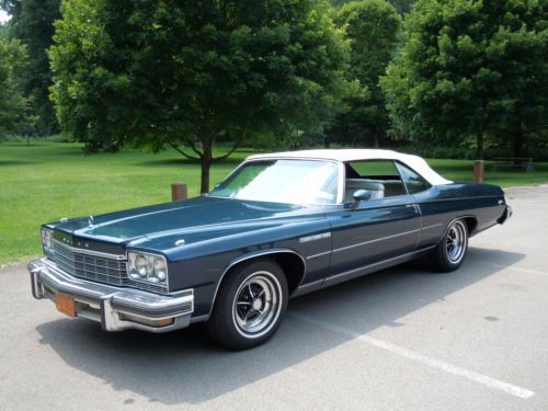 1975 buick lesabre custom convertible &#034;survivor&#034;