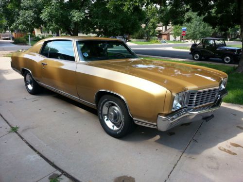 1972 chevrolet monte carlo base hardtop 2-door 5.7l