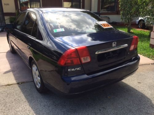 Honda Civic EX 2002; Auto; Moonroof; Pwr Window+Lock; Repainted/Reconditioned, US $4,200.00, image 4