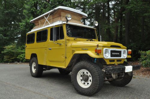 A/c, ps, poptop tent, solar, propane, rebuilt 2f, new tires, hj47 fj40 bj42 fj60