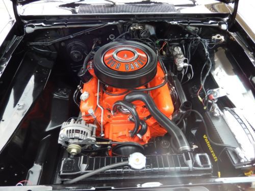1972 Plymouth Duster Factory black 340 buckets with console Mopar Muscle, image 6