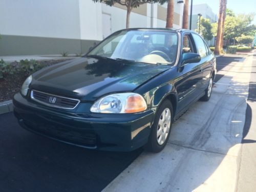 1998 honda civic lx 4 door -- low 99k miles -- fresh car donation