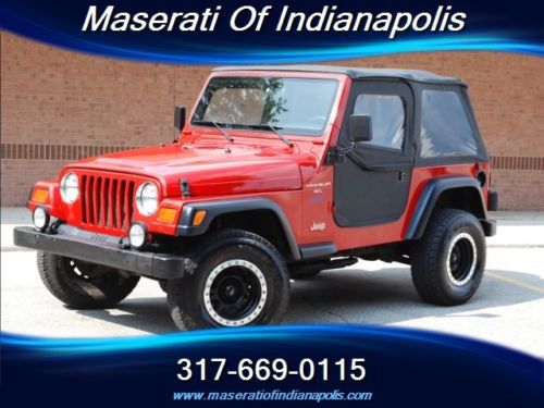 1997 jeep wrangler sport automatic 2-door convertible