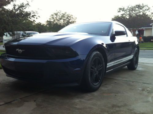 2012 ford mustang kona blue 305hp v6