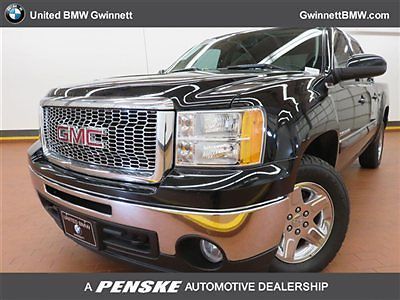 4wd crew cab 143.5&#034; slt low miles 4 dr truck automatic 5.3l 8 cyl onyx black