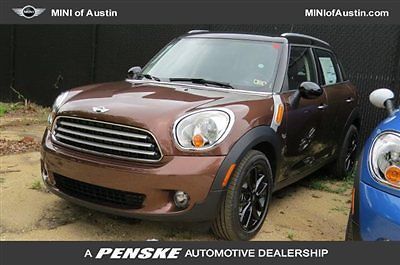 Mini cooper countryman fwd 4dr new suv automatic gasoline 1.6l i-4 16v dohc bril