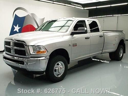 2011 dodge ram 3500 4x4 crew h.o. diesel dually tow 47k texas direct auto