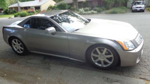 2004 cadillac xlr base convertible silver