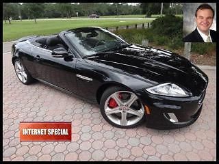 2014 jaguar xk 2dr conv xkr + brand new + 510hp navigation ++ no reserve ++