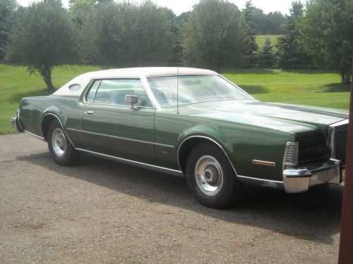 1974 lincoln mark iv no reserve low miles one owner