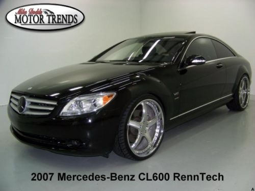 2007 mercedes cl600 renntech v12 tuner lowering mudule evs wheels nav roof 21k