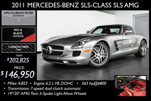 One owner; original msrp $202,825; amg alubeam silver; carbon fiber trim;