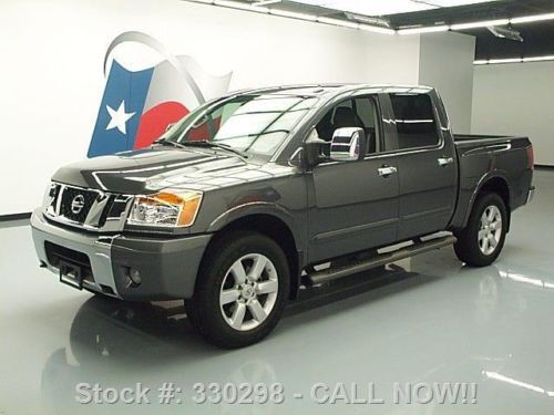 2012 nissan titan sl 4x4 htd leather 20&#034; wheels 26k mi texas direct auto