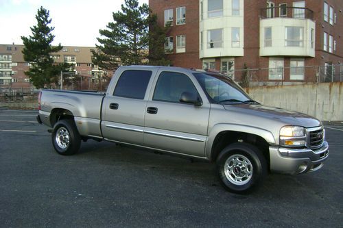 2003 gmc sierra 1500hd sle crew cab 4x4 quadrasteer 6.0l v8 auto no reserve!