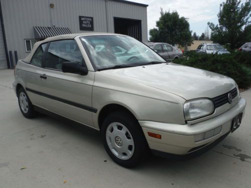 1998 volkswagen cabrio gl power windows , no leaks in convertible, low miles