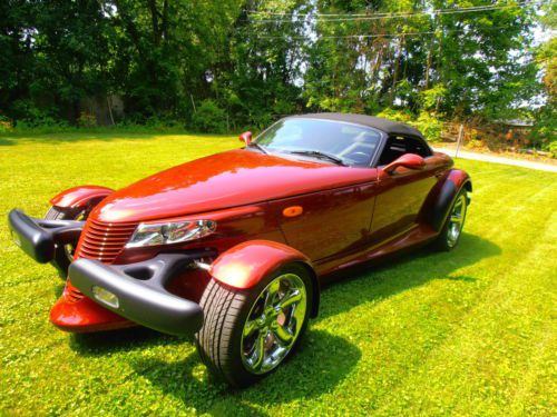 2002 plymouth prowler 1 owner 4k miles 1 of 300 candy offer
