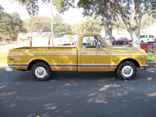 1972 gmc sierra grande 1/2t truck factory - v8, auto, a/c, posi, tilt wheel