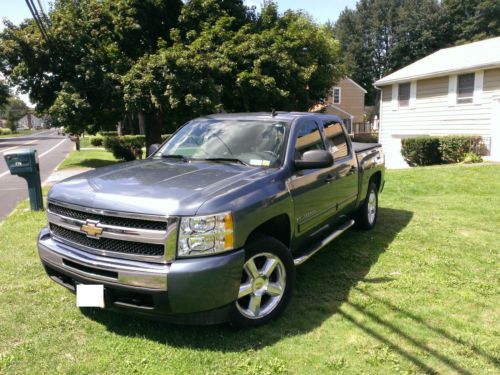 2009 chevy chevrolet silverado 4wd 5.3l 20&#034; factory wheels crew cab