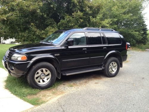 2003 mitsubishi montero sport limited sport utility 4-door 3.5l