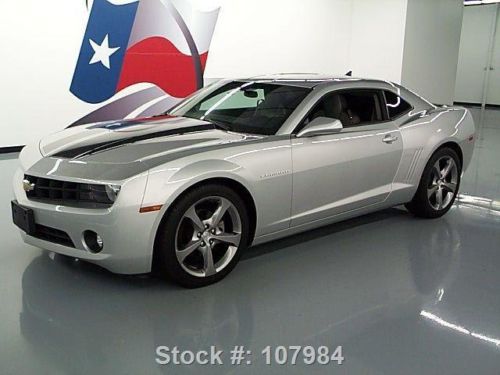 2013 chevy camaro 2lt auto htd leather rear cam 14k mi texas direct auto