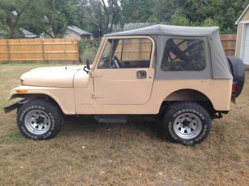1981 jeep cj7 with gm v8 great project jeep !!!