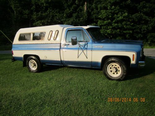 1973 chevy camper special