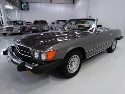1980 mercedes-benz 450sl roadster, last year for this iconic model!