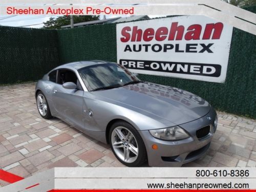2006 bmw z4 coupe 6spd manual air cond faux black leather seats power pkg stereo