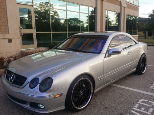 2003 mercedes-benz cl600 base coupe 2-door 5.5l bi-turbo 500hp 600tq