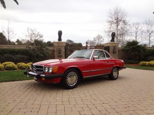 1987 mercedes-benz 560sl, excellent condition, new tires, hard/soft top conv.