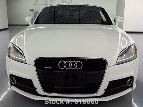 2011 audi tt quattro premium plus awd s-line nav 34k mi texas direct auto