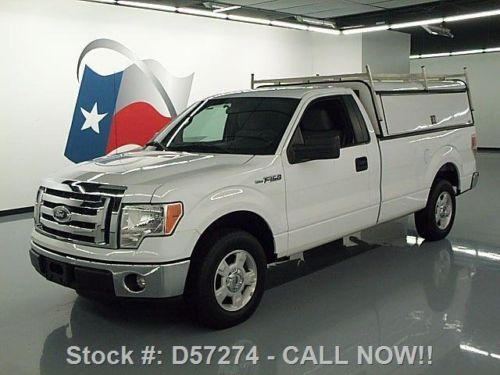 2011 ford f-150 xlt reg cab 5.0 longbed utility top 71k texas direct auto