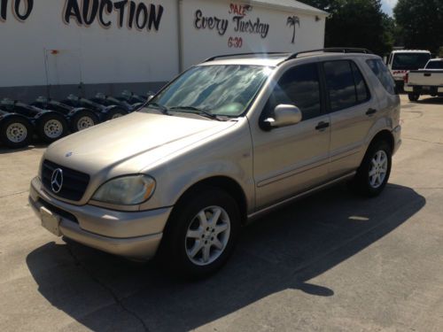 No reserve auction=2001 mercedes benz ml-430 suv 121.000 miles