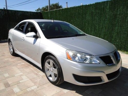 2009 pontiac g6 1 owner fla driven clean 2.4l automatic a/c pw pl! automatic 4-d