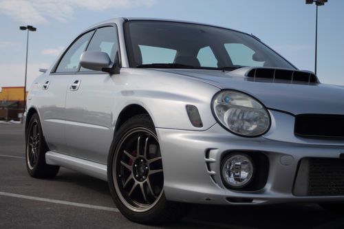 2002 psm subaru impreza wrx sedan with 2.5l block, big turbo, 5-speed ra gears