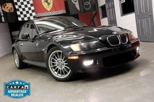 2001 bmw z3 coupe 3.0i ... black ... sport pkg