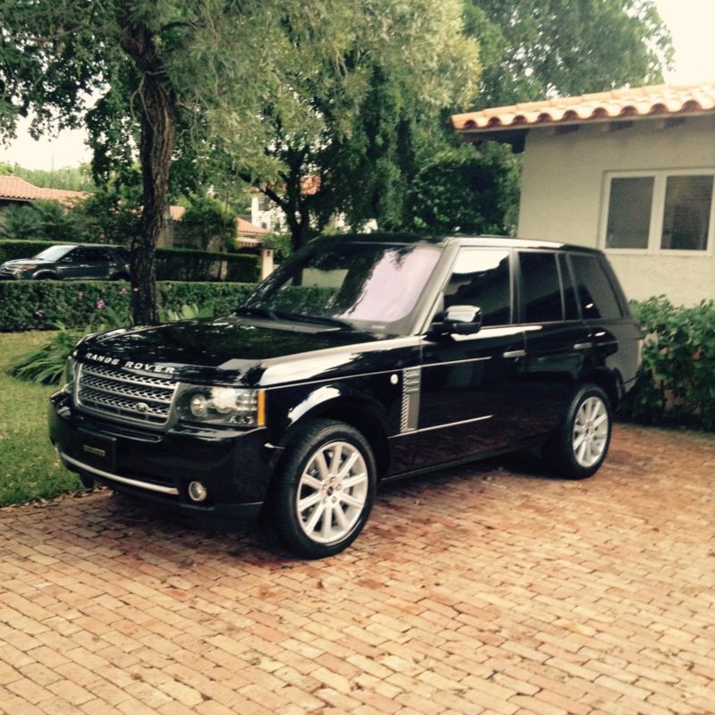 2010 land rover range rover supercharged