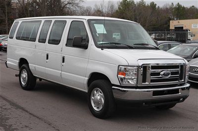 7-days *no reserve* '11 e350 superduty 5.4l 15-passanger van 1-owner *low price*