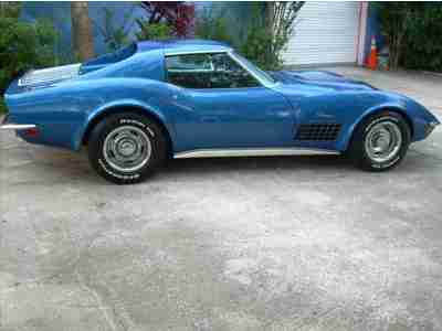 NUMBER MATCHING, LS5 454, 4 SPEED VETTE, ORIGINAL COLORS, US $34,900.00, image 5